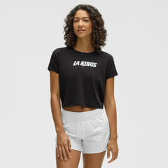 Los Angeles Kings lululemon Women's Cates T-Shirt - Black | NHL online