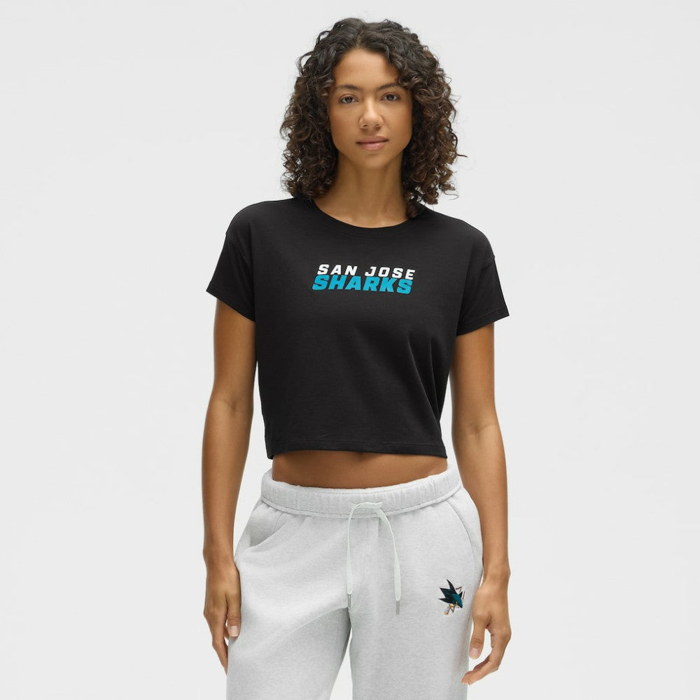 San Jose Sharks lululemon Women's Cates T-Shirt - Black | NHL sale