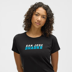 San Jose Sharks lululemon Women's Cates T-Shirt - Black | NHL sale