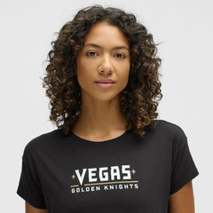 Vegas Golden Knights lululemon Women's Cates T-Shirt - Black | NHL online