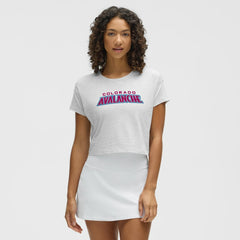 Colorado Avalanche lululemon Women's Cates T-Shirt - Heathered Core Ultra Light Grey | NHL discount