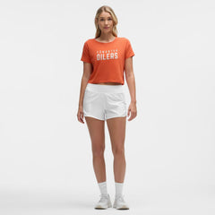 Edmonton Oilers lululemon Women's Cates T-Shirt - Sienna | NHL near me