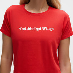 Detroit Red Wings lululemon Women's Cates T-Shirt - True Red | NHL Clearance