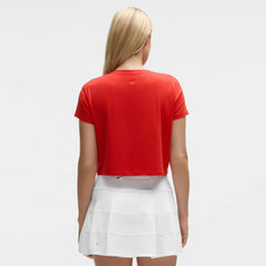 New Jersey Devils lululemon Women's Cates T-Shirt - True Red | NHL near me
