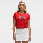Washington Capitals lululemon Women's Cates T-Shirt - True Red | NHL on sale