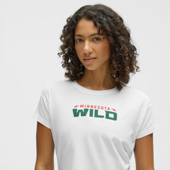 Minnesota Wild lululemon Women's Cates T-Shirt - White | NHL Clearance