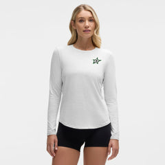 Dallas Stars lululemon Women's Love Long Sleeve T-Shirt - Heathered Core Ultra Light Grey | NHL discount