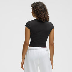 New Jersey Devils lululemon Women's Baby T-Shirt - Black | NHL discount