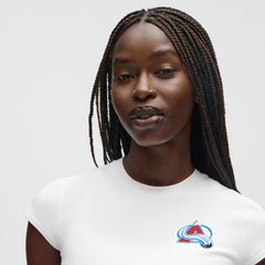 Colorado Avalanche lululemon Women's Baby T-Shirt - White | NHL on sale