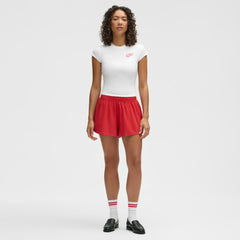 Detroit Red Wings lululemon Women's Baby T-Shirt - White | NHL on sale