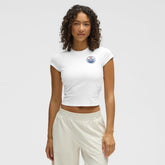 Edmonton Oilers lululemon Women's Baby T-Shirt - White | NHL on sale