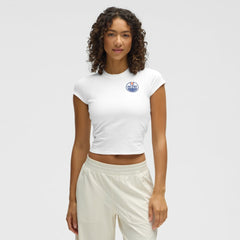 Edmonton Oilers lululemon Women's Baby T-Shirt - White | NHL on sale