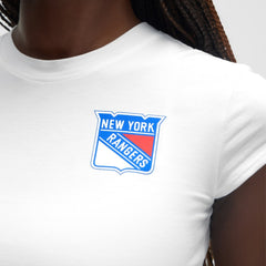 New York Rangers lululemon Women's Baby T-Shirt - White | NHL on sale
