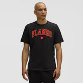 Calgary Flames lululemon Organic Cotton Classic-Fit T-Shirt - Black | NHL Clearance