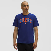Edmonton Oilers lululemon Organic Cotton Classic-Fit T-Shirt - Larkspur | NHL online