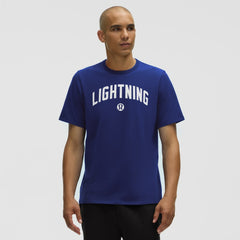 Tampa Bay Lightning lululemon Organic Cotton Classic-Fit T-Shirt - Larkspur | NHL online