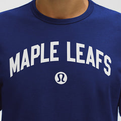 Toronto Maple Leafs lululemon Organic Cotton Classic-Fit T-Shirt - Larkspur | NHL Lifestyle