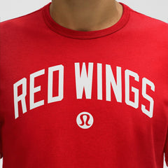 Detroit Red Wings lululemon Organic Cotton Classic-Fit T-Shirt - True Red | NHL discount