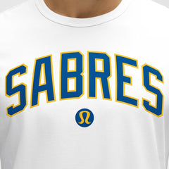 Buffalo Sabres lululemon Organic Cotton Classic-Fit T-Shirt - White | NHL on sale