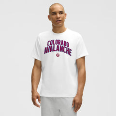 Colorado Avalanche lululemon Organic Cotton Classic-Fit T-Shirt - White | NHL discount