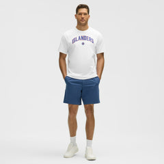 New York Islanders lululemon Organic Cotton Classic-Fit T-Shirt - White | NHL Clearance