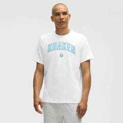 Seattle Kraken lululemon Organic Cotton Classic-Fit T-Shirt - White | NHL online