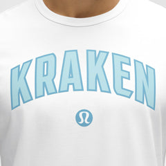 Seattle Kraken lululemon Organic Cotton Classic-Fit T-Shirt - White | NHL online