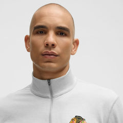Chicago Blackhawks lululemon Soft Jersey Half-Zip Pullover - Heather Gray | NHL discount