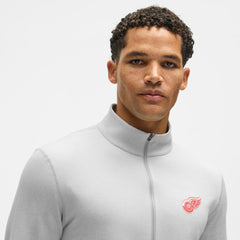 Detroit Red Wings lululemon Soft Jersey Half-Zip Pullover - Heather Gray | NHL discount