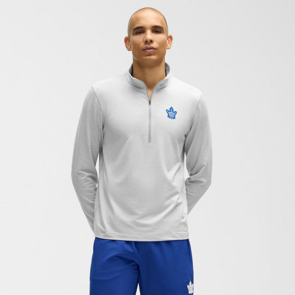 Toronto Maple Leafs lululemon Soft Jersey Half-Zip Pullover - Heather Gray | NHL discount