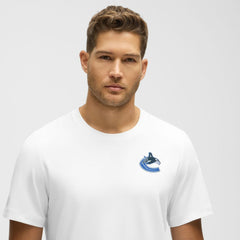 Vancouver Canucks lululemon Soft Jersey T-Shirt - White | NHL Clearance