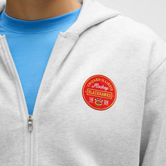 Chicago Blackhawks lululemon Steady State Full-Zip Hoodie - Heathered Core Ultra Light Grey | NHL online