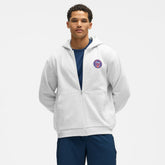Edmonton Oilers lululemon Steady State Full-Zip Hoodie - Heathered Core Ultra Light Grey | NHL sale