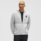 Los Angeles Kings lululemon Steady State Full-Zip Hoodie - Heathered Core Ultra Light Grey | NHL sale