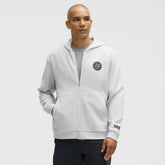 Vegas Golden Knights lululemon Steady State Full-Zip Hoodie - Heathered Core Ultra Light Grey | NHL Clearance