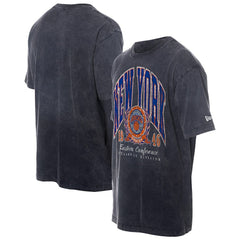 New Era New York Knicks Sport Classics Mineral Washed T-Shirt Black
