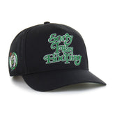 47 brand Boston Celtics Brand Seen by '47 Sorry I Was Hooping Hitch Adjustable Hat Black
