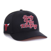47 brand Chicago Bulls Brand Seen by '47 Sorry I Was Hooping Hitch Adjustable Hat Black