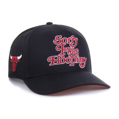 47 brand Chicago Bulls Brand Seen by '47 Sorry I Was Hooping Hitch Adjustable Hat Black