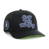 47 brand Minnesota Timberwolves Brand Seen by '47 Sorry I Was Hooping Hitch Adjustable Hat Black