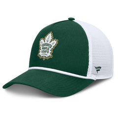 Toronto Maple Leafs Fanatics Bermuda A-Frame Adjustable Hat - Green/White | Fanatics Clearance