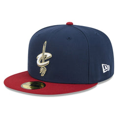 New Era Cleveland Cavaliers 2025/26 Classic Edition Jersey Hook 59FIFTY Fitted Hat Navy/Red