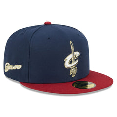 New Era Cleveland Cavaliers 2025/26 Classic Edition Jersey Hook 59FIFTY Fitted Hat Navy/Red