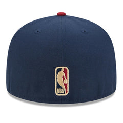 New Era Cleveland Cavaliers 2025/26 Classic Edition Jersey Hook 59FIFTY Fitted Hat Navy/Red