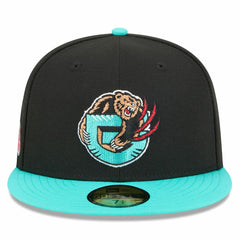 New Era Memphis Grizzlies 2025/26 Classic Edition Jersey Hook 59FIFTY Fitted Hat Black/Turquoise