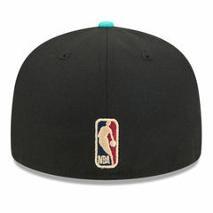 New Era Memphis Grizzlies 2025/26 Classic Edition Jersey Hook 59FIFTY Fitted Hat Black/Turquoise