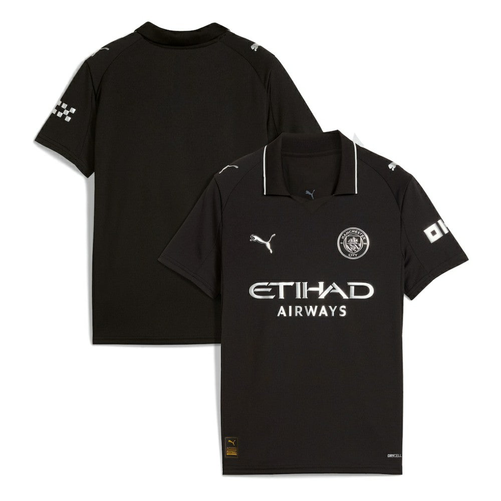 Puma - Manchester City Youth 2025/26 Away Replica Jersey - Black