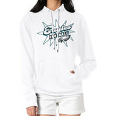 Philadelphia Eagles Starter Women's Drive-In Sign Pullover Hoodie - White - NFL