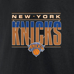 New York Knicks Striped T-Shirt Black