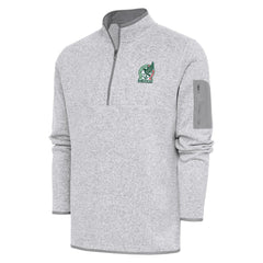 Mexico National Team Antigua Elevate Quarter-Zip Pullover Heather Gray